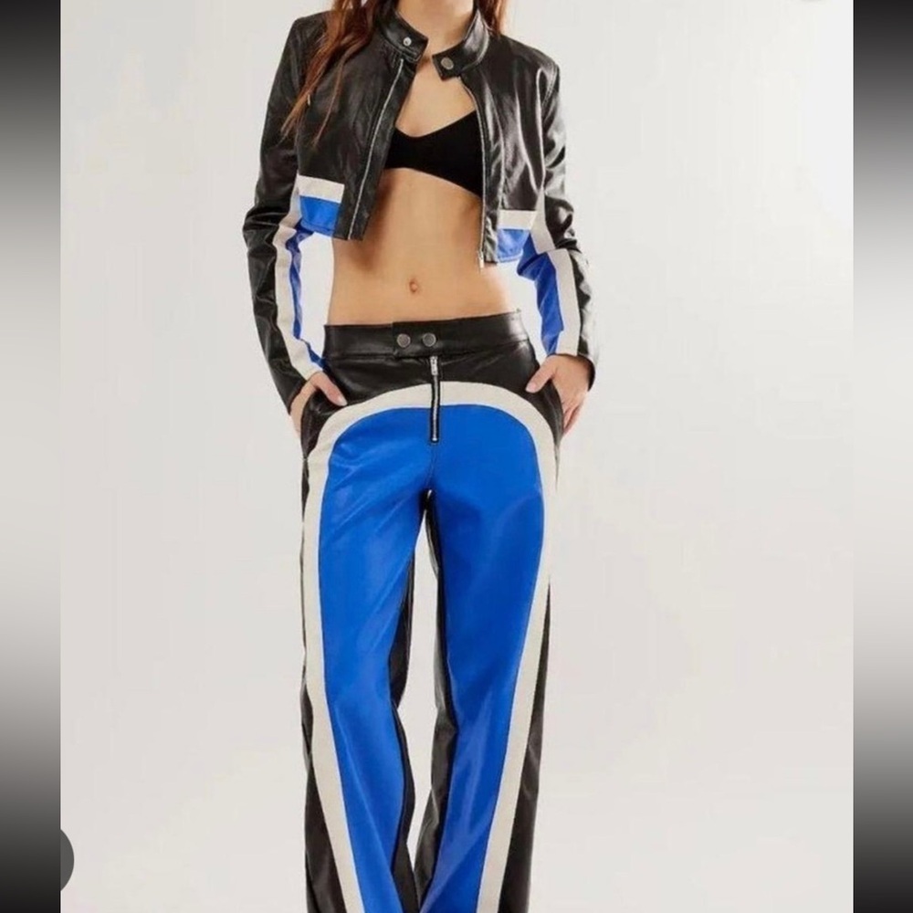 Free People Incognito Moto Set
